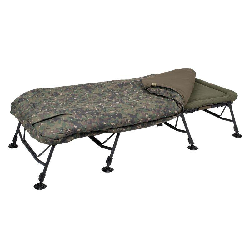 Trakker Lehátko - RLX 8 Wide Camo Bed System