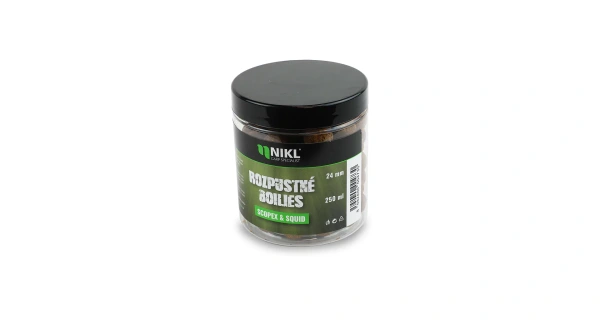 Nikl Rozpustné boilies Scopex & Squid 250ml