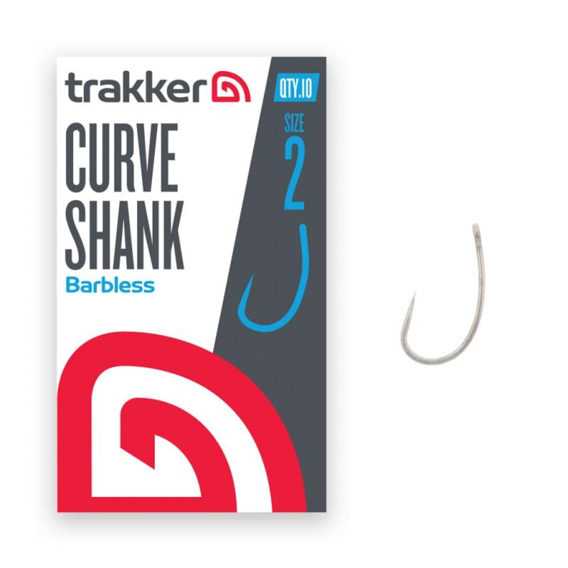 Trakker Háčik Curve Shank Hooks (Barbless)