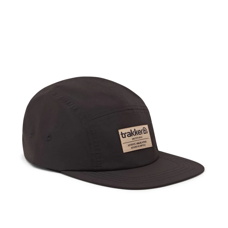 Trakker Kšiltovka 5 Panel Black Cap 7
