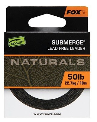 Fox Šňúrka Bez Oloveného Jadra Naturals Leader 10 m - 50 lb