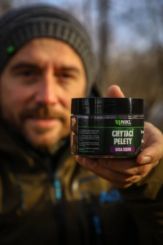 Nikl Chytací pelety Giga Squid 250ml 8