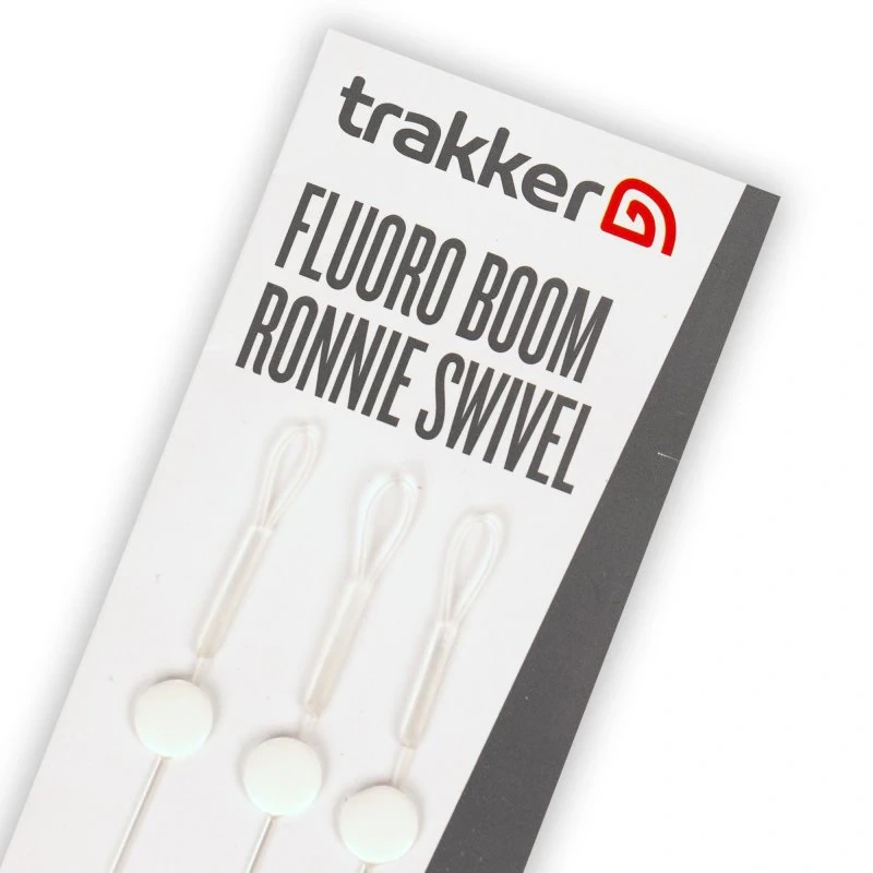 Trakker Návazce Fluoro Boom Ronnie Swivel 30lb, 19cm, 3ks 4