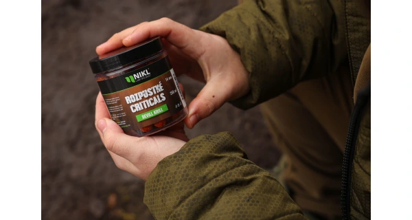Nikl Rozpustné Criticals boilie Devill Krill 250ml 20
