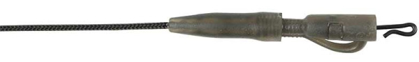 Fox Montáž Naturals Leadcore Power Grip Lead Clip Leaders 75 cm 3 ks 50 lb 1
