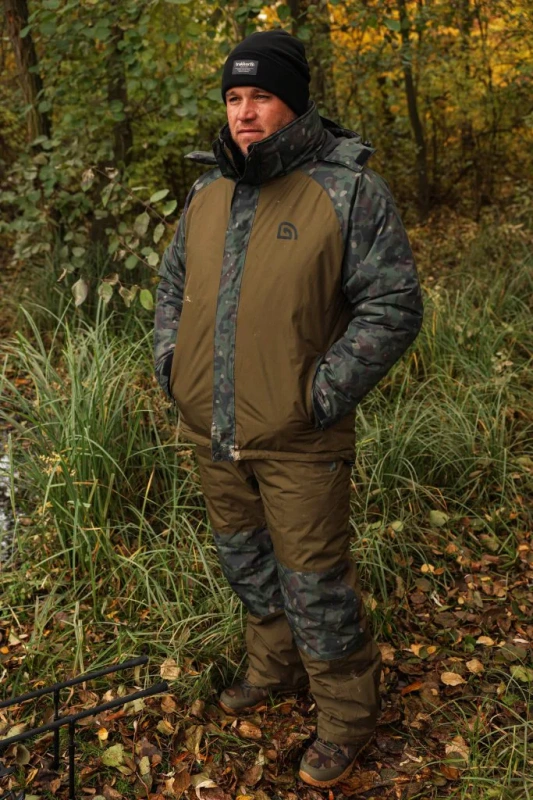 Trakker Nepromokavý zimní komplet 3 dílný CR Camo 3-Piece Suit 11
