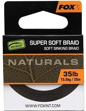 Fox Náväzcová Šnúrka Naturals Soft Braided Hooklength