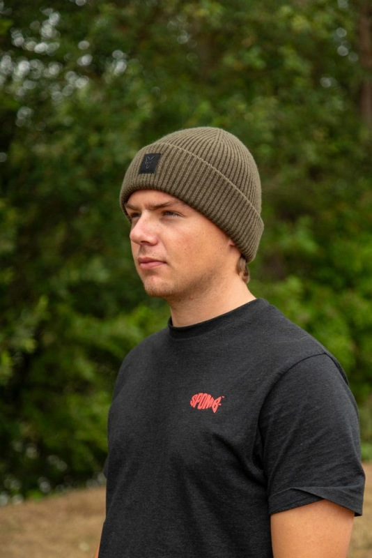 Fox Čiapka Olive Merino Blend Beanie 3