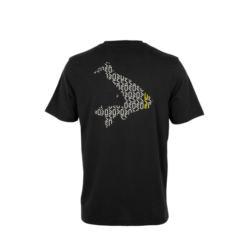 Avid Carp Tričko Compound T-Shirt Black 1