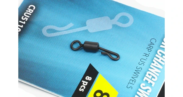 Carp´R´Us Obratlíky Quick Change Swivel - vel.8, 8ks 3