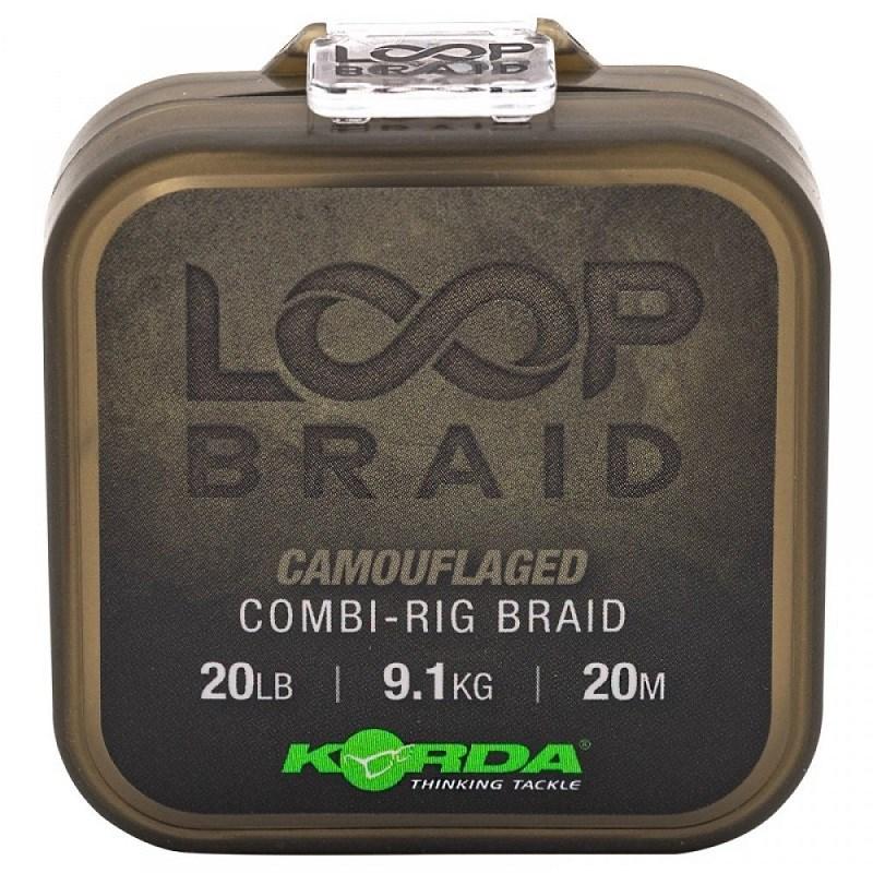 Korda Náväzcová Šnúrka Loop Braid 20 m 1