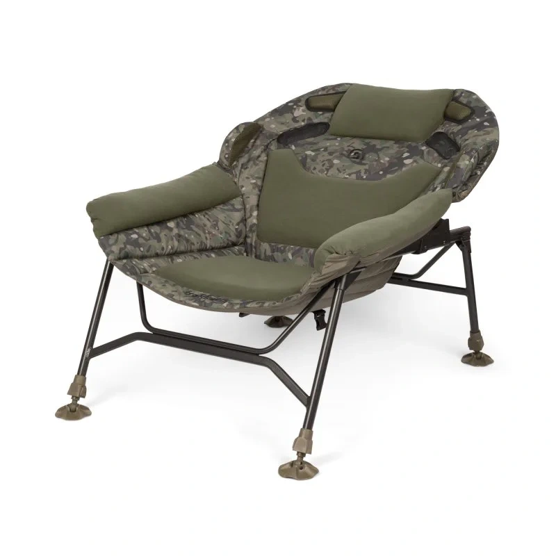 Trakker Kreslo Levelite Colossus Camo Recliner Chair 16