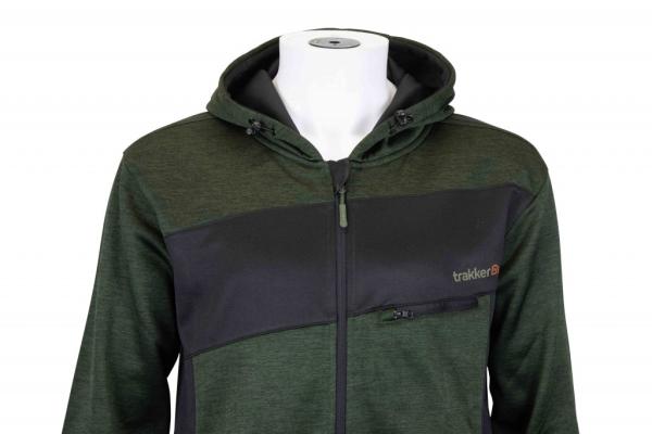 Trakker Mikina - Marl Fleece Back Hoody 1