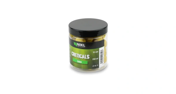 Nikl Criticals boilie Corn 250ml 12