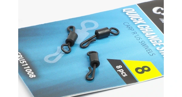 Carp´R´Us Obratlíky Quick Change Swivel - vel.8, 8ks 4