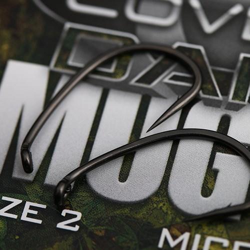 Gardner Háčiky Covert Dark Mugga Hook Barbed 10 ks 2