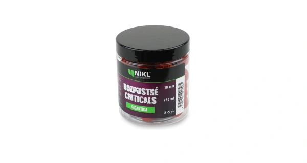 Nikl Rozpustné Criticals boilie Gigantica 250ml 4