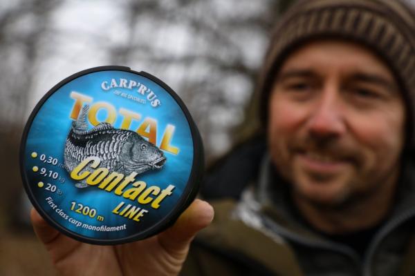 Carp´R´Us Vlasec Total Contact Line Yellow 1200m 3