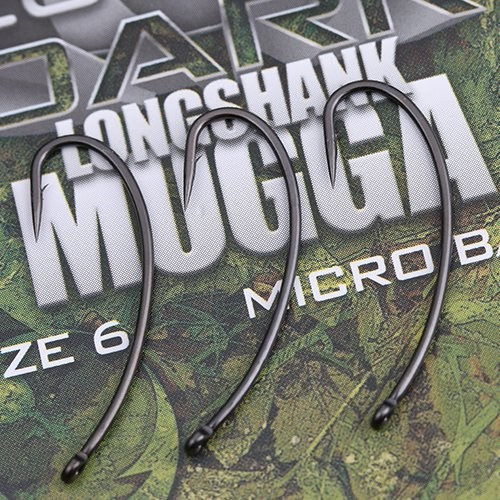 Gardner Háčiky Covert Dark Longshank Mugga Barbed 1