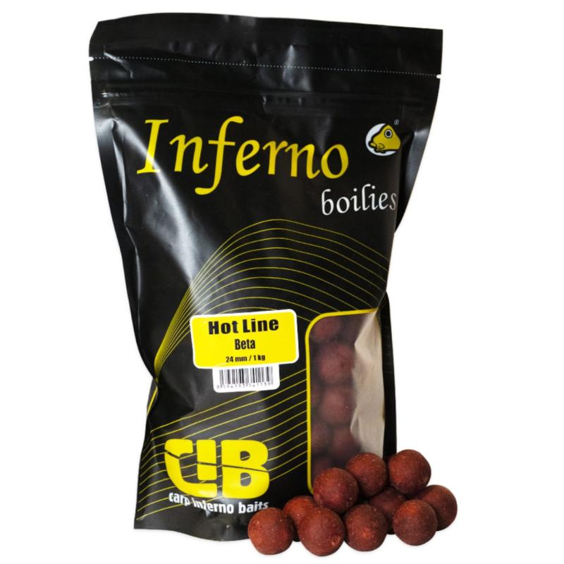 CARP INFERNO BOILIES HOT LINE - BETA 24mm 1kg