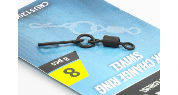 Carp´R´Us Obratlíky s kroužkem Quick Change Ring Swivel vel.8, 8ks 3