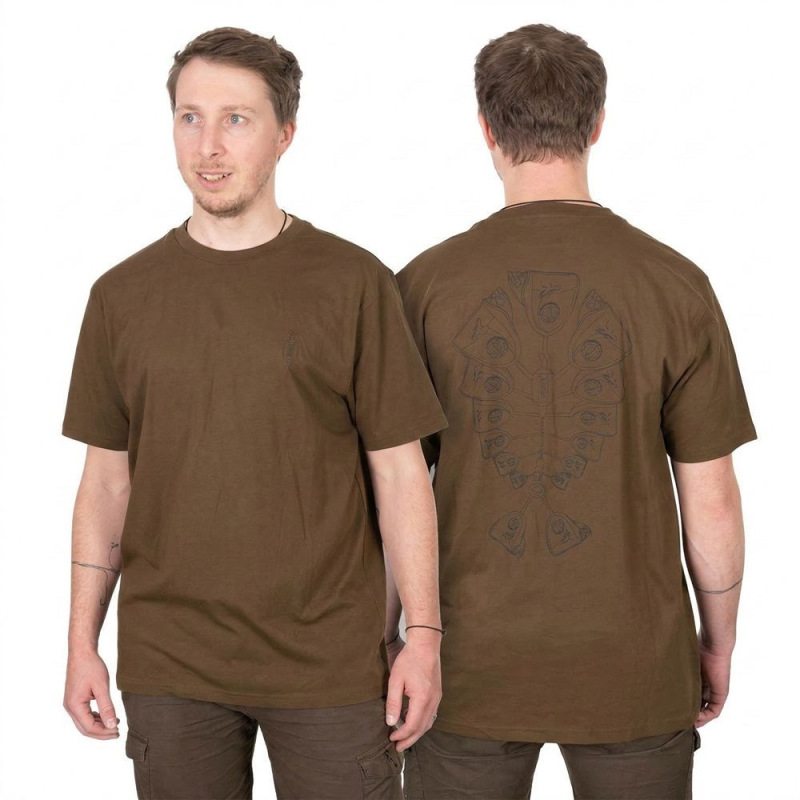 Fox Tričko Khaki Indicator T