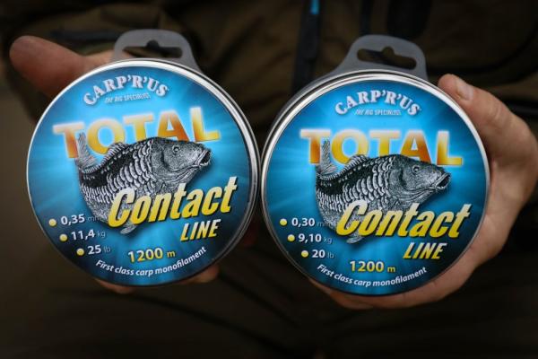 Carp´R´Us Vlasec Total Contact Line Yellow 1200m 10