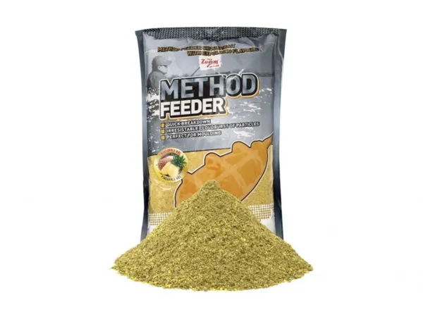 METHOD FEDER GROUNDBAIT 1KG - Ananás kyselina maslová (NBC)