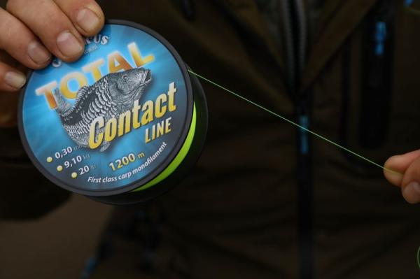 Carp´R´Us Vlasec Total Contact Line Yellow 1200m 6