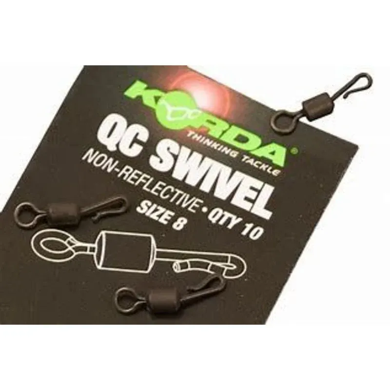 Korda Obratlík Kwik Change Swivel Veľkosť 8