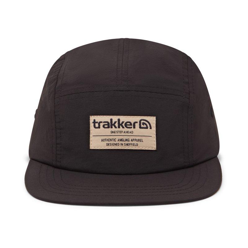 Trakker šiltovka 5 Panel Black Cap