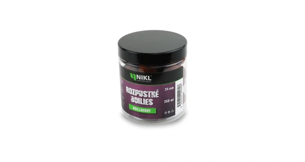 Nikl Rozpustné boilies Krill Berry 250ml