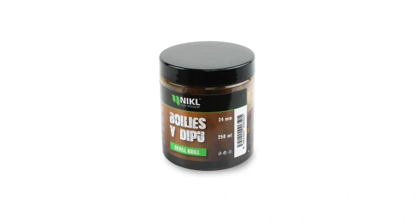 Nikl Boilies v dipe Devill Krill 250ml