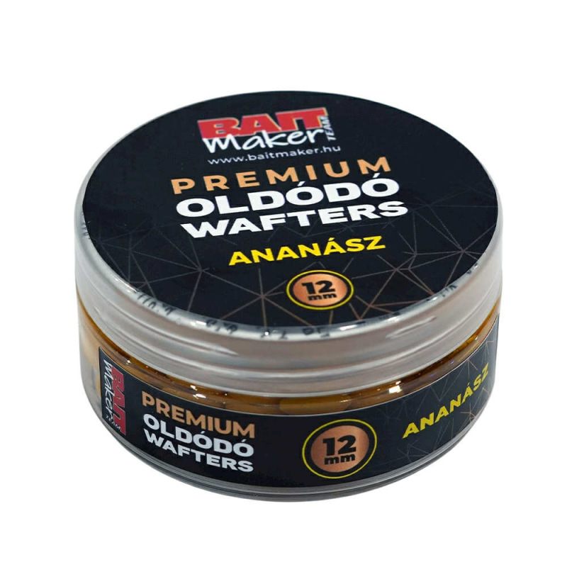 BAIT MAKER PREMIUM SOLUBLE WAFTERS - 12mm 30G Ananás