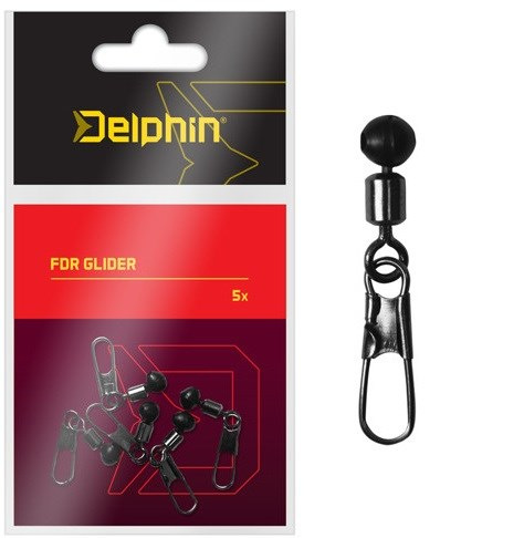 Delphin Obratlík Prejazdný S Karabínkou FDR Glider 5 ks