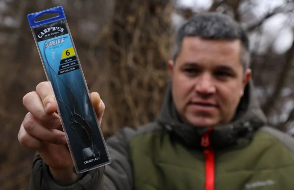 Carp´R´Us Hotový návazec Combi Rig Stifflink 16,5cm - Predator 2ks 3