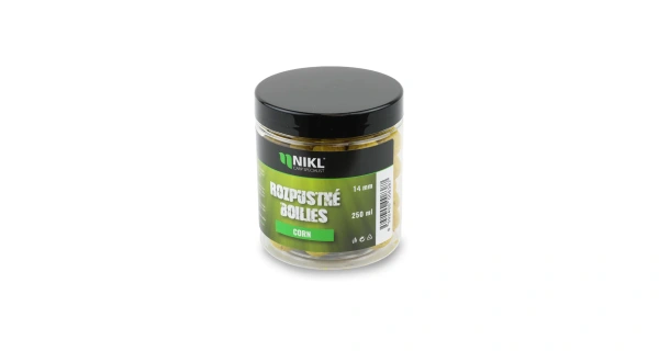 Nikl Rozpustné boilies Corn 250ml 5