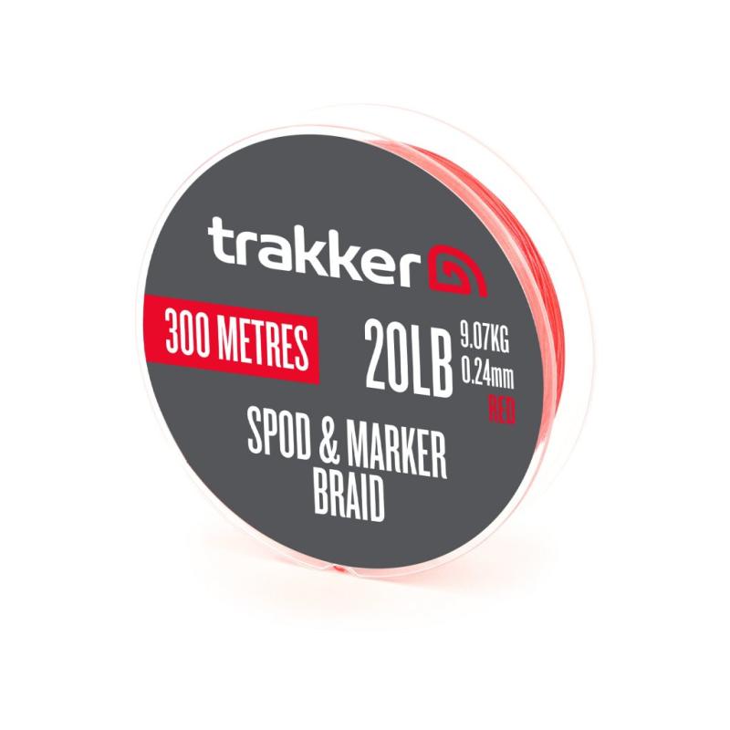 Trakker Šnura Spod & Marker Braid 300m - Red