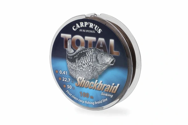 Carp´R´Us Pletená šňůra Total Shock Braid 100m