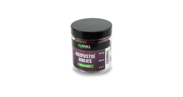 Nikl Rozpustné boilies Krill Berry 250ml 2