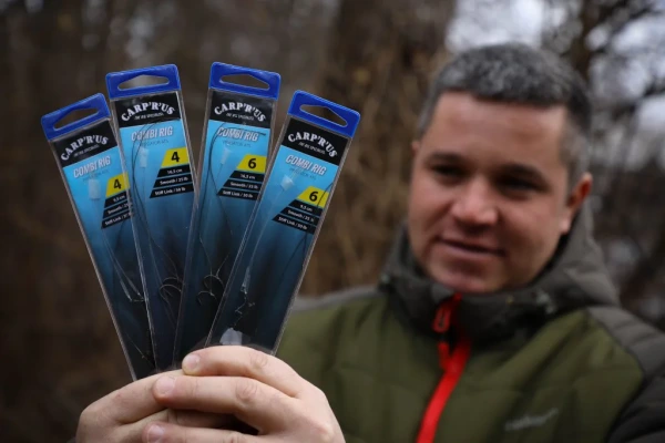 Carp´R´Us Hotový návazec Combi Rig Stifflink 16,5cm - Predator 2ks 7