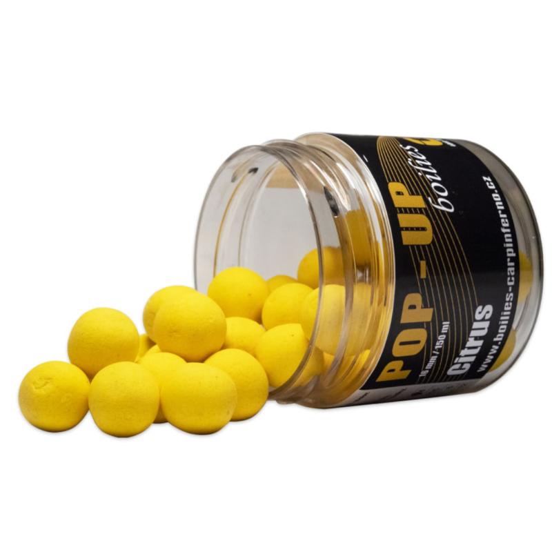 CARP INFERNO POP - UP BOILIES - Citrus 16 MM 150 ML