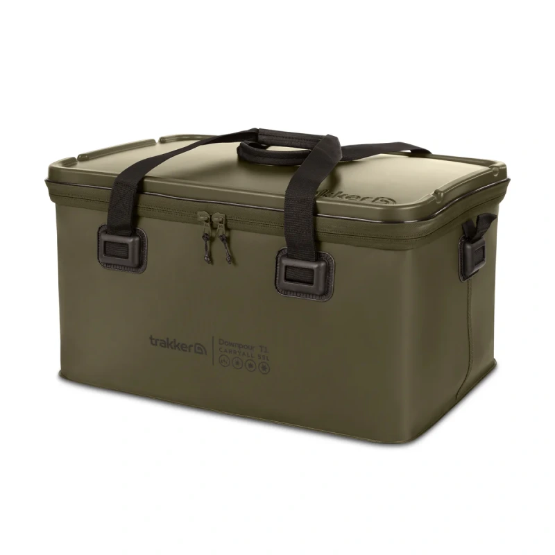 Trakker Vodoodolná taška Downpour T1 Carryall XL 55L - Green