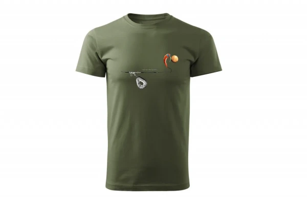 Carp´R´Us Tričko Mouthsnagger army zelené 1