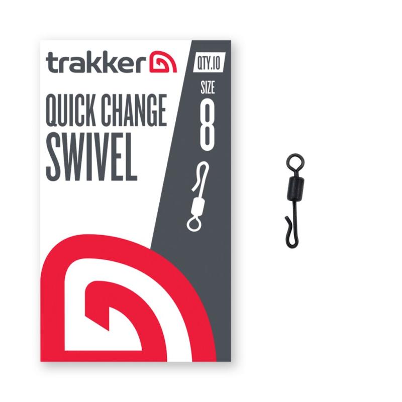 Trakker Obratlík Quick Change Swivel vel.8, 10ks