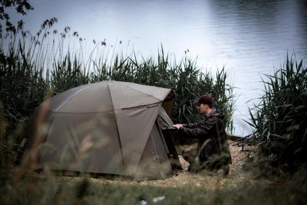 Trakker šilt + přehoz - Tempest Brolly 100 Skull Cap Wrap 4