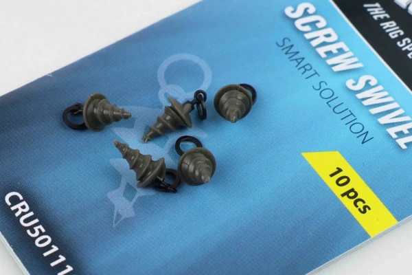 Carp´R´Us Obratlíky s vrutem Screw Swivel 10ks 6