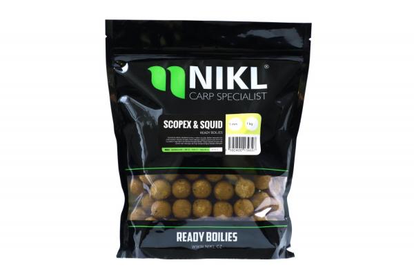 Nikl Hotové boilies Scopex & Squid