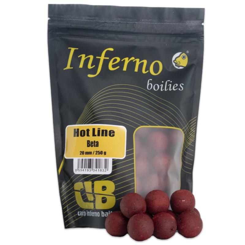 CARP INFERNO BOILIES HOT LINE - BETA 20mm 250g