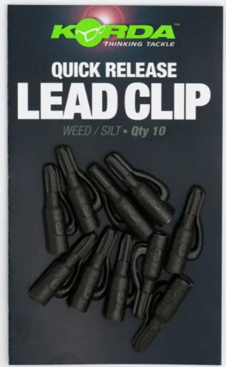 Korda Závesky Quick Release Lead Clips 10 ks